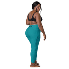 Load image into Gallery viewer, Eastern Blue Leggings w/ Pockets