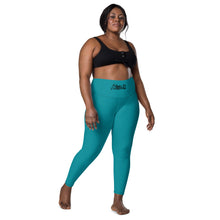 Load image into Gallery viewer, Eastern Blue Leggings w/ Pockets