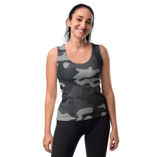 Load image into Gallery viewer, Gray Army Tank Top