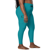 Load image into Gallery viewer, Eastern Blue Leggings w/ Pockets