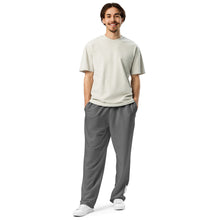 Load image into Gallery viewer, Wide-Leg Joggers (Gray)