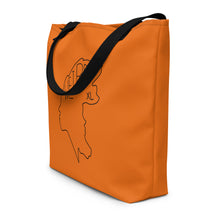 Load image into Gallery viewer, Logo Large Tote Bag - Orange