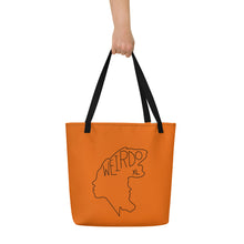 Load image into Gallery viewer, Logo Large Tote Bag - Orange