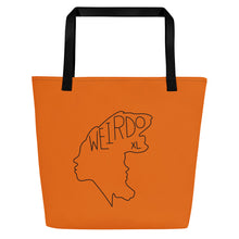 Load image into Gallery viewer, Logo Large Tote Bag - Orange