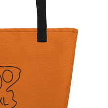 Load image into Gallery viewer, Logo Large Tote Bag - Orange