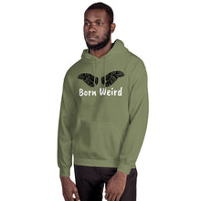 Load image into Gallery viewer, Born Weird Unisex Hoodie
