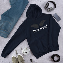 Load image into Gallery viewer, Born Weird Unisex Hoodie