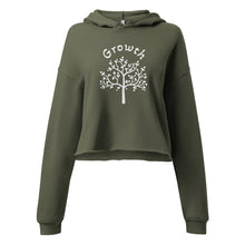 Load image into Gallery viewer, Growth Crop Top Hoodie