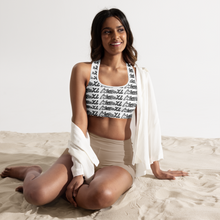 Load image into Gallery viewer, Multi Logo Padded Sports Bra