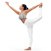 Load image into Gallery viewer, Multi Logo Padded Sports Bra