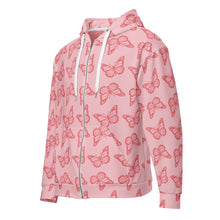 Load image into Gallery viewer, Butterfly Premium Zip-Up Hoodie