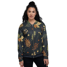 Load image into Gallery viewer, Evergreen Unisex Bomber Jacket