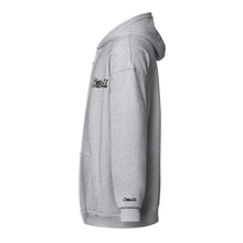 Load image into Gallery viewer, Black Logo Zip-Up Hoodie