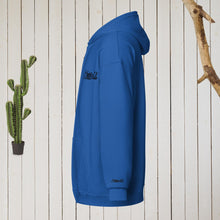 Load image into Gallery viewer, Black Logo Zip-Up Hoodie